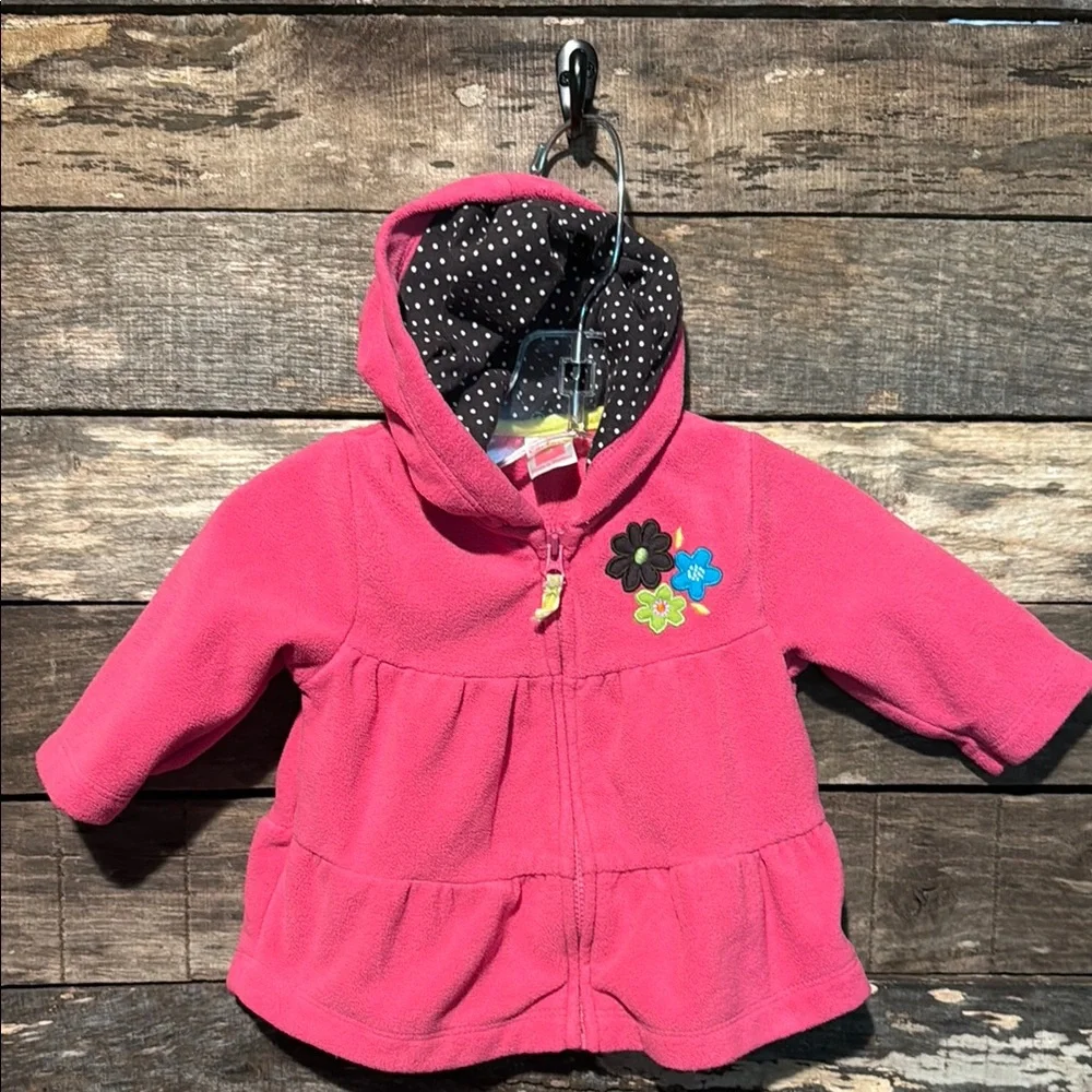 💚💰BOGO FREE Carter’s Baby Girl Hooded Fleece Jacket Coat